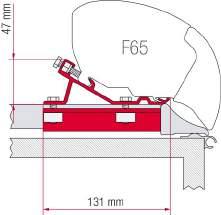 ADAPTERS VOOR F65 S F65 L KIT F65 FIXING BAR FIXING BAR PRO L 3 beugels 30 cm. F98655-384 89,00 Per stuk. Lengte 240 cm. Eenvoudig in te korten.