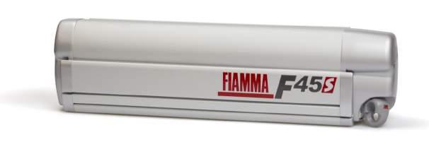 FIAMMA F45 S F45 L TITANIUM BOX F45 S en F45 L Titanium box De F45 S met Titanium zilvergrijze luifelbox passend bij de kleur van het voertuig.