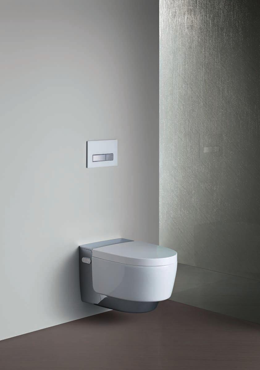 Geberit AquaClean De wc waarmee u met