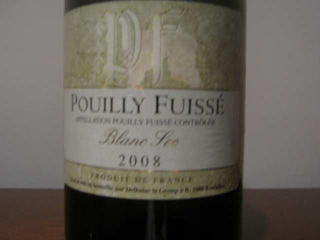 4. Gedegusteerde wijnen Startwijn 1 Startwijn 2 Pouilly-Fuissé 2008