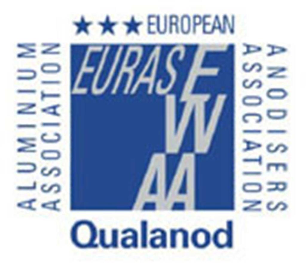Kwaliteitseisen voor anodiseerlagen De volgende kwaliteitseisen voor anodiseerlagen zijn in gebruik: > Nederlandse norm NEN 5255. > EURAS/EWAA kwaliteitseisen (europees).