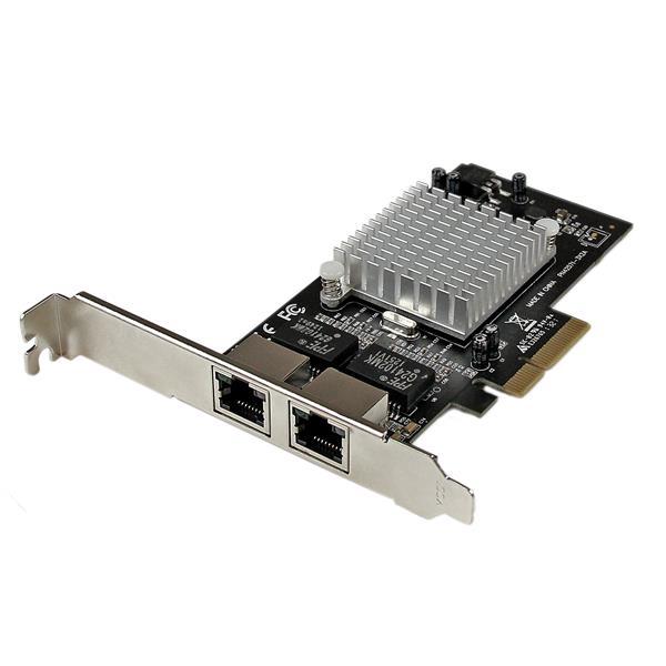 2-poorts PCI Express (PCIe x4) gigabit ethernet server netwerk- adapter kaart - Intel i350 NIC Product ID: ST2000SPEXI Dankzij de ST2000SPEXI PCI Express 2-poorts gigabitnetwerkkaart kunt u twee