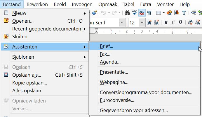 De Assistent Fax leidt u, bijvoorbeeld, door de volgende keuzes: Type fax (zakelijk of persoonlijk) Documentelementen zoals de datum, onderwerpregel (zakelijke fax), aanhef en aanvullende afsluiting