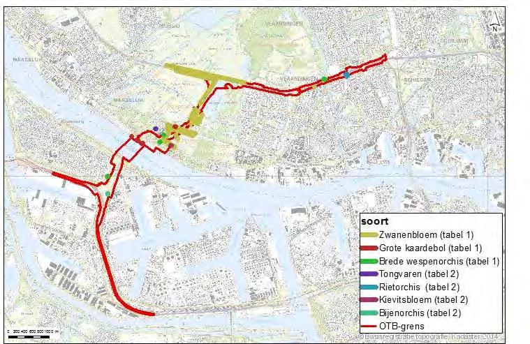 locatie 3 ligt ten zuidwesten van de Vlietlanden, en bestaat uit een perceel van 3,91 en een perceel van 1,58 ha groot.