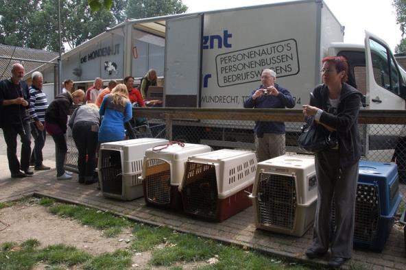 Transporten Er arriveerden transporten op 8 maart, 7 juni, 30 augustus en 1 november.