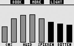 weergegeven. Het duikprofi el blijft maximaal 12 seconden op het scherm staan, waarna de informatie van de duikcomputer weer wordt weergegeven.