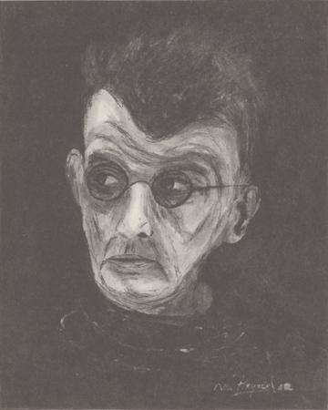 61 Samuel Beckett Pentekening uit de
