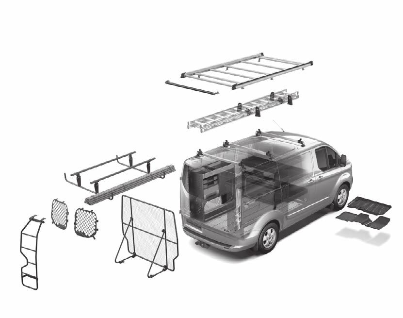 Spatlappen Spatlappen verminderen opspattend water en vuil, voorkomen beschadiging door stenen en beschermen uw Ford en de auto s achter u. Beschikbaar als set vóór en achter (optie en accessoire).