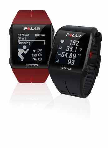 Works with Works with V800 GPS SPORTHORLOGE De POLAR V800 met geïntegreerde GPS is de ultieme keuze voor de meest veeleisende sporter.