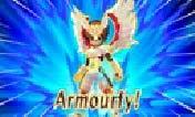 Armourfy Kies een Fighting Spirit uit de lijst en kies ARMOURFY om de speler met het aura van de Fighting Spirit te bepantseren.