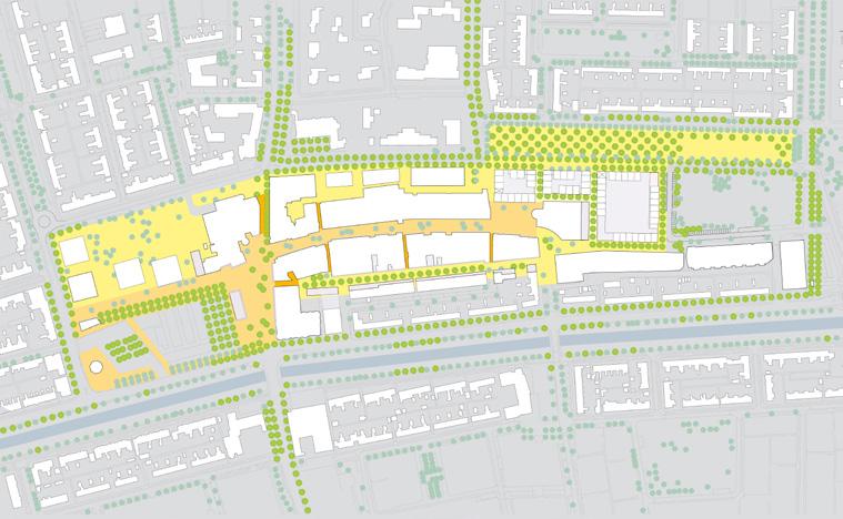 Verlichting De verlichting voor het gehele centrum wordt in één familie uitgevoerd. Hierbij wordt gekozen voor één armatuur dat op verschillende manieren kan worden toegepast.