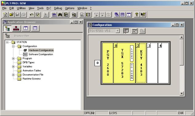 4 Configuratie en inbedrijfstelling Configuratie van de master (Modbus-scanner) 4.