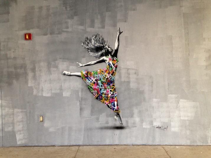 Fig 3. Dancer - Martin Watson in Wynwood Miami Fig 4.