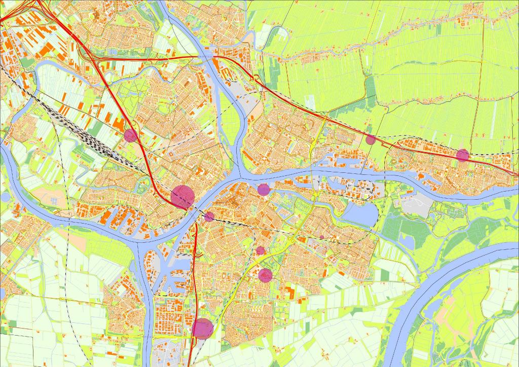 locatie: transformatie door sloop, herontwikkeling naar andere functie Plancapaciteit 8. Beheersing plancapaciteit (1) Langesteijn 18.300m2 Maasterras 57.000m2 Maasterras 10.000m2 Land van Matena 10.