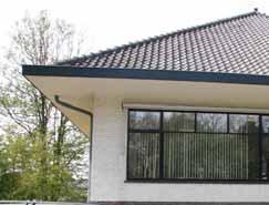 architectonisch exterieur daken met brede overstekken toekomstwaarde bij herontwikkeling - dakvlakken aan de voorzijde grotere waarde dan achterzijde vanwege