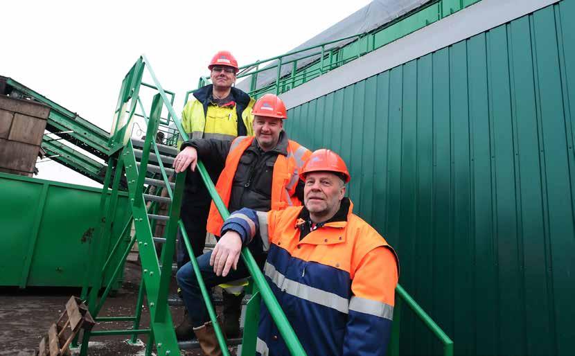 Uitdaging om ondanks wisselend aanbod van afval steeds de beste en schoonste kwaliteit te leveren De afdeling productie van ARN speelt met zo n veertig personeelsleden een belangrijke rol bij de