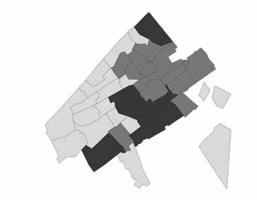 P. 28 Figuur 1 en 2: Den Haag Bron: Aalbers, 2006 Meer dan 55% etnische minderheden 30 tot 55% etnische minderheden Minder dan 30% etnische minderheden 1 Transvaal 2 Schilderswijk 3 Molenwijk 4