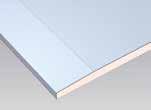 Voor vlakke en rechte plafonds worden steeds Gyprocplaten gebruikt met een dikte van minstens 12,5 mm en met afgeschuinde ABA-langskanten.