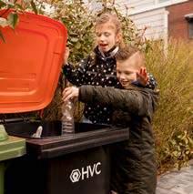 Voornamelijk plastic verpakkingen, blik en lege pakken van sap en zuivel worden bij machinaal scheiden uit het restafval gehaald.