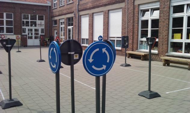 verkeerssituaties te simuleren op