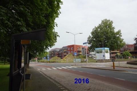 De tweede foto is van de nieuwbouw op de plek van het vroegere Diaconessenhuis, dat plaats