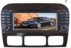 AutoRadio DVD de coche GPS DVB-T 3G WIFI Bluetooth Mercedes Benz Class S Autoradio GPS Mercedes Benz Class S Touchscreen 7" HD 800X480 DVB-T - ISDB-T - ATSC - DVD SD UBS - FM -