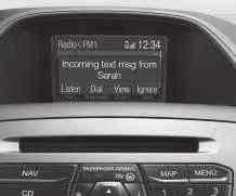 Veiligheid Spraaksturingssysteem (Voice Control System) Muziek selecteren, gesprekken voeren of routebeschrijvingen naar uw bestemming opvragen met Ford SYNC alles handsfree met eenvoudige gesproken