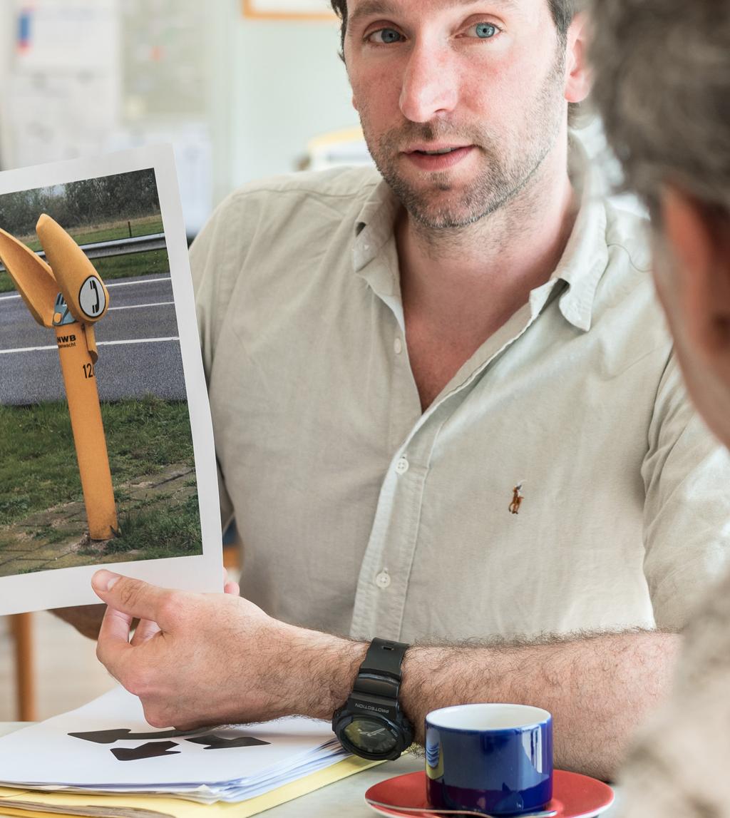 HOE WERKT HET? De functie van de praatpaal blijft hetzelfde, maar dan voor een andere groep gebruikers.