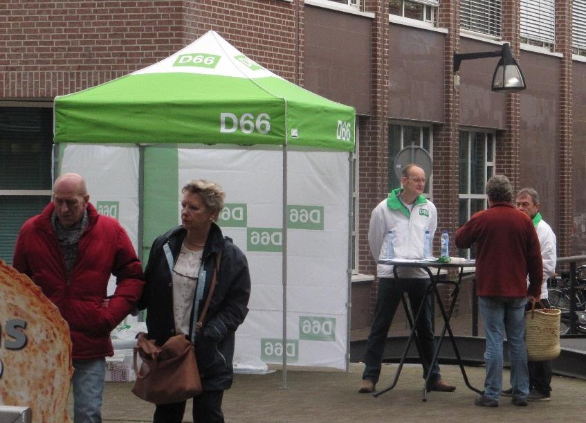 Wittevlekkenplan D66 in 2018 in de gemeenteraad Goirle & Hilvarenbeek Leden Focus Hilvarenbeek: Toename van het aantal leden van 6 naar 12 Focus Goirle: Toename van