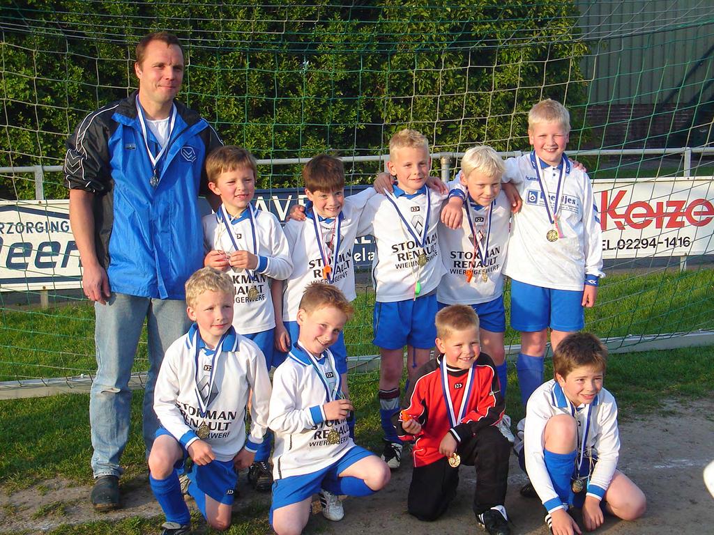 Woensdag 13 mei heeft C.V.Wieringermeer F3 het voorjaars kampioenschap behaald. In een spannende wedstrijd werd hekkensluiter RKEDO uit Avenhorn met 4-3 verslagen.