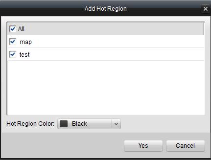 3.7.3 De hot region-functie Met de hot region-functie wordt een kaart aan een andere kaart gekoppeld.