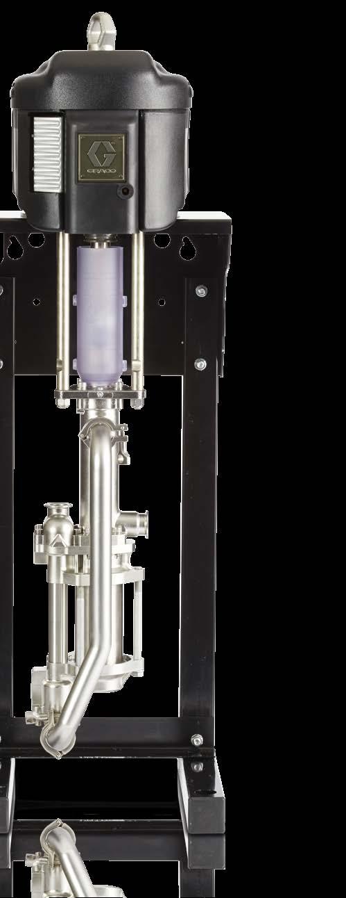 Pneumatische zuigerpompen Eenvoudig te installeren en te onderhouden Pneumatische pompen van Graco bepalen de standaard voor een hoge duurzaamheid.