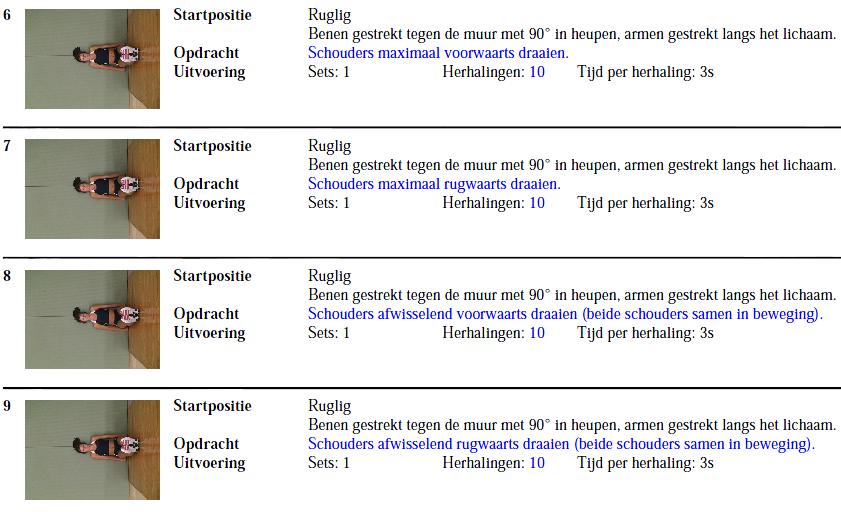 III. BewegingsBEREIK