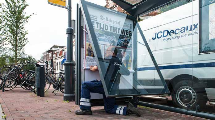 Services Research Om de werking van het medium buitenreclame cijfermatig te kunnen onderbouwen en kennis te vergaren over effectief afficheontwerp investeert JCDecau voortdurend in onderzoek.