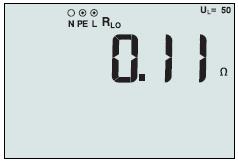 9.0 9.0 (R LO ) Meting 3 Tijdens deze opdracht ga je de weerstand van de aardeaansluiting meten. De weerstand van de aardeaansluiting moet zeer klein zijn (2 Ω of kleiner). Schakel de meterkast uit.
