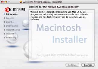 3 Dubbelklik op de cd-rom-icoon. 4 Dubbelklik op OS X 10.2 and 10.3 Only, OS X 10.4 Only of OS X 10.