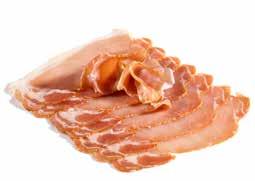 49 Bacon van onze versafdeling per 100 gram 2.