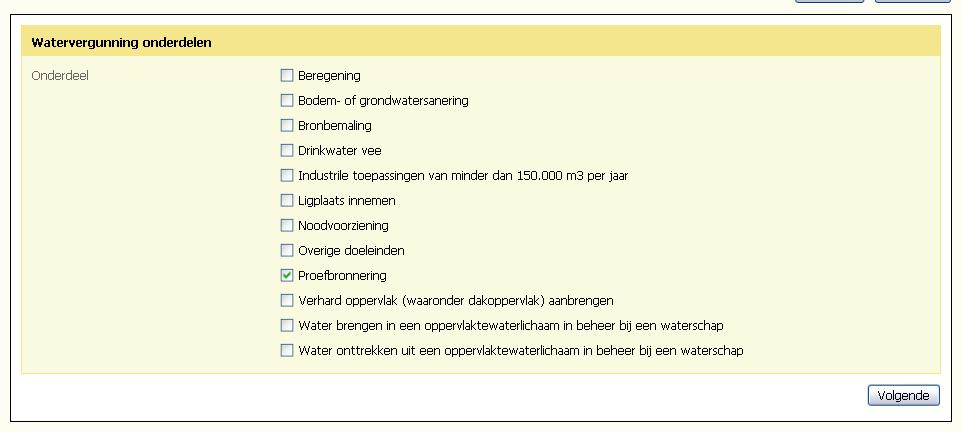 3. Selecteer de betreffende