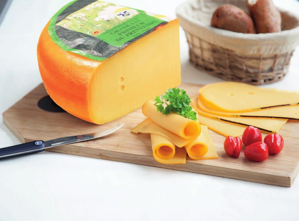 Deze smeuïge kaas wordt gemaakt met de eerste weidemelk van de lente.