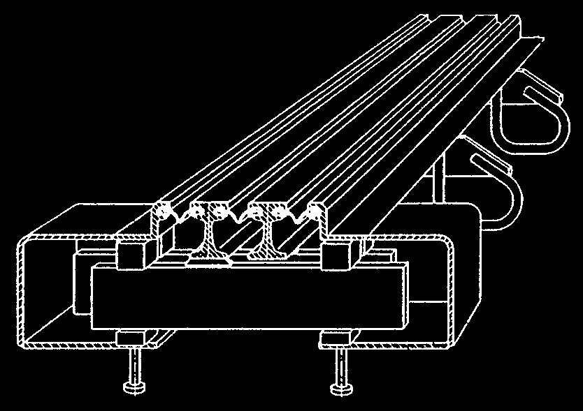 3.2.2 Rubberprofiel geklemd tussen