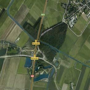 Aansluiting Werkendam en Fort Altena: Ten zuiden van de Merwede wordt de A27 aan beide zijden verbreed. De Deltaweg zal daarom moeten opschuiven naar het oosten.