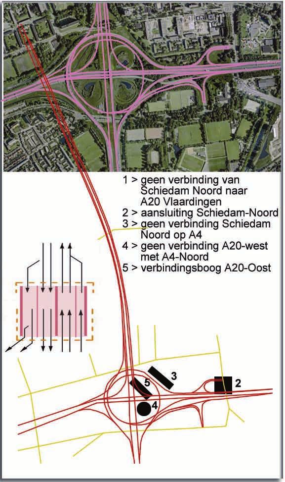 37 Figuur 5.4: A4-variant 1c, aangepast Kethelplein 5.1.3 Variant 1c: A4 IODS Aangepast Kethelplein In deze variant wordt het Kethelplein niet volledig aangesloten.