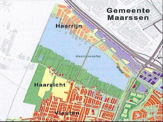 Kaart Haarrijn en Haarzicht 4.5.1 Haarrijn Haarrijn bestaat uit een bedrijventerrein van 12 ha. en een woongebied met ca. 700 woningen.