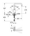 Kranen Grohe 1 Grohe Eurodisc Cosmopolitan