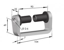 / as in verzinkt staal 0,450 kg 31 8 0320-0005 MATERIAAL verzinkt