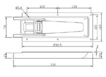 schroefbeugel I verzinkt staal 30 100 75 45 2 x o 6,5 30 13 0300-0011 0,100 kg