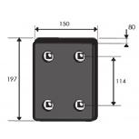 88 mm 0330-0032 200 mm 60 mm 0330-0010 200 mm 150 mm 0330-0017 390 mm 51,50 mm 0,976 kg 1,346 kg