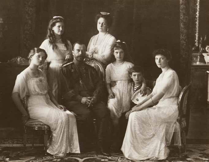 Nicolaas II en zijn familie, 1911 Staand v.l.n.r.