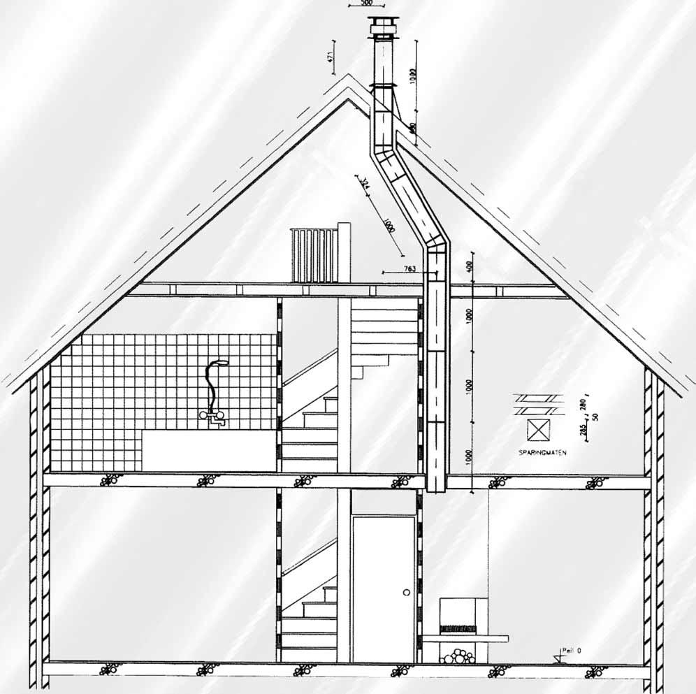 Technische gegevens innen- uiten- Gewicht Sparing in Sparing in diameter diameter oorlaat per meter betonnen vloerhouten vloer (mm) (mm) (mm 2 ) (kg) Rond (mm) Vierkant (mm) 125 180 12272 5,7 199 300