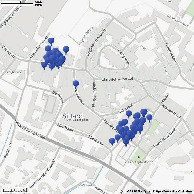 CENTRUM SITTARD SCOORT GEMIDDELD EEN 7,02 ENQUÊTE SCHOON SCORE MOMENT: 6,98 SCHOON SCORE ALGEMEEN: 7,05 Hoeveel zwerfafval ligt er naar uw mening in dit winkelgebied?